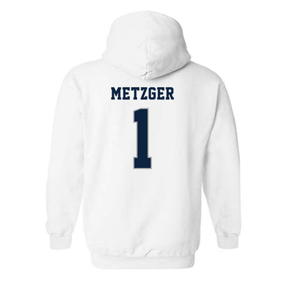 Xavier - NCAA Women's Lacrosse : Mackenzie Metzger - Classic Shersey Hooded Sweatshirt-1