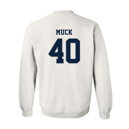 Xavier - NCAA Baseball : Karter Muck - Classic Shersey Crewneck Sweatshirt-1