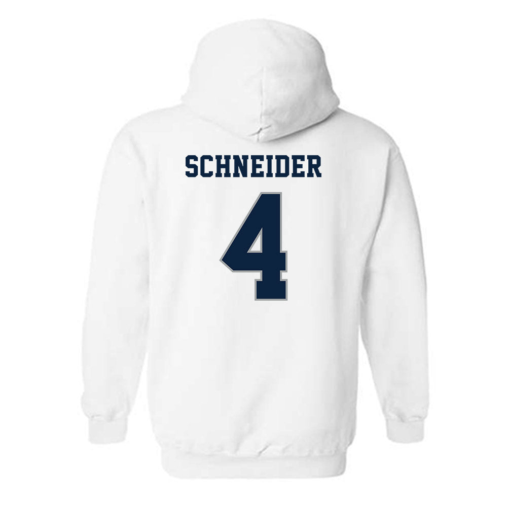 Xavier - NCAA Women's Lacrosse : Paige Schneider - Classic Shersey Hooded Sweatshirt-1
