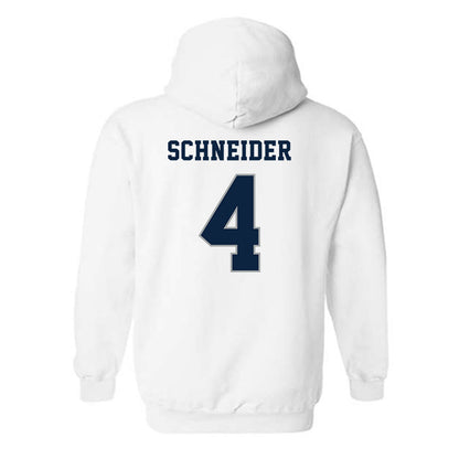 Xavier - NCAA Women's Lacrosse : Paige Schneider - Classic Shersey Hooded Sweatshirt-1