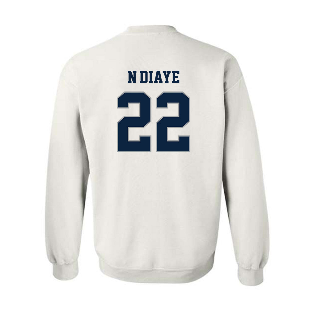 Xavier - NCAA Men's Basketball : Pape N'Diaye - Classic Shersey Crewneck Sweatshirt-1