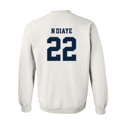 Xavier - NCAA Men's Basketball : Pape N'Diaye - Classic Shersey Crewneck Sweatshirt-1