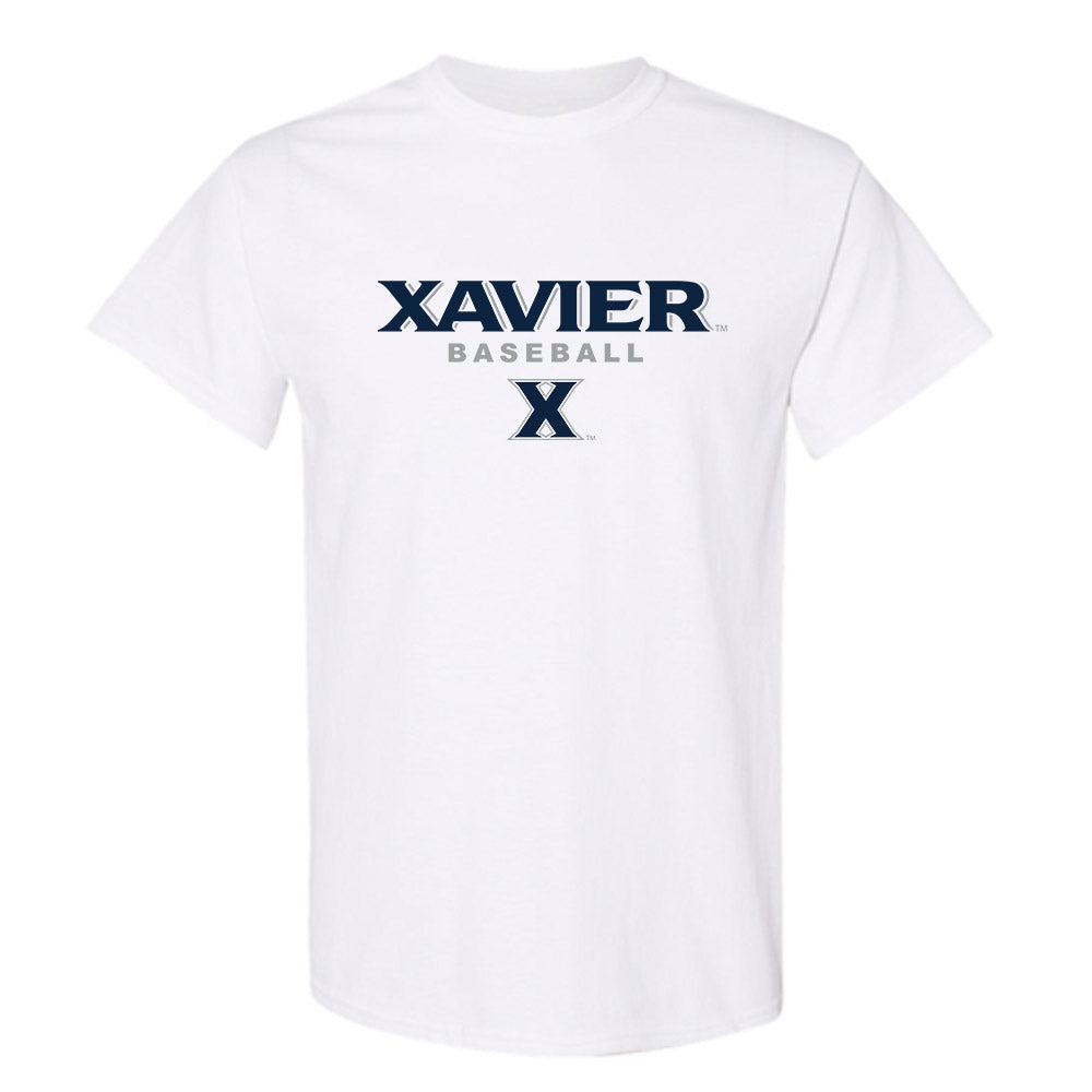 Xavier - NCAA Baseball : Peter Johnson - Classic Shersey T-Shirt-0