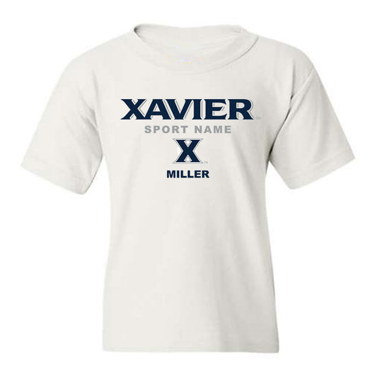Xavier - NCAA Women's Lacrosse : Mya Miller - Youth T-Shirt Classic Shersey