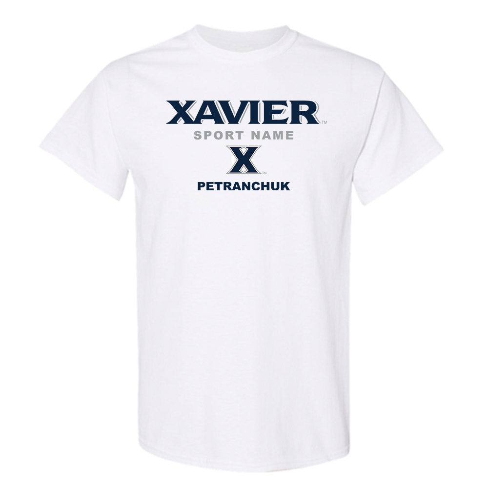Xavier - NCAA Men's Swimming & Diving : Caleb Petranchuk - T-Shirt Classic Shersey