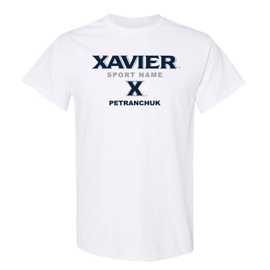 Xavier - NCAA Men's Swimming & Diving : Caleb Petranchuk - T-Shirt Classic Shersey