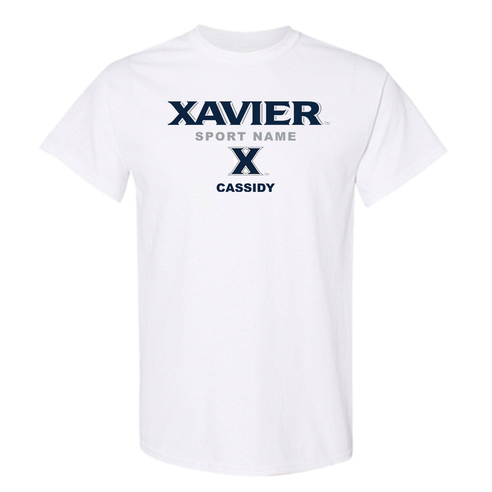 Xavier - NCAA Women's Lacrosse : Julie Cassidy - T-Shirt Classic Shersey