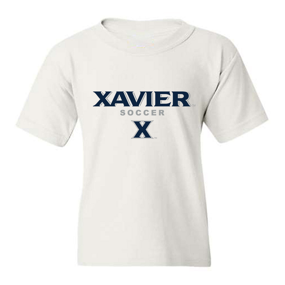 Xavier - NCAA Men's Soccer : Nolan Brice - Classic Shersey Youth T-Shirt-0