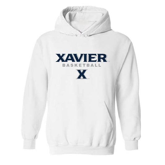 Xavier - NCAA Men's Basketball : Pape N'Diaye - Classic Shersey Hooded Sweatshirt-0