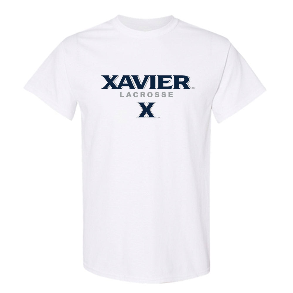 Xavier - NCAA Women's Lacrosse : Summer Larrabee - Classic Shersey T-Shirt-0