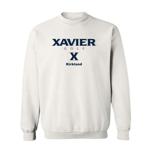 Xavier - NCAA Women's Golf : Ashley Kirkland - Classic Shersey Crewneck Sweatshirt-0
