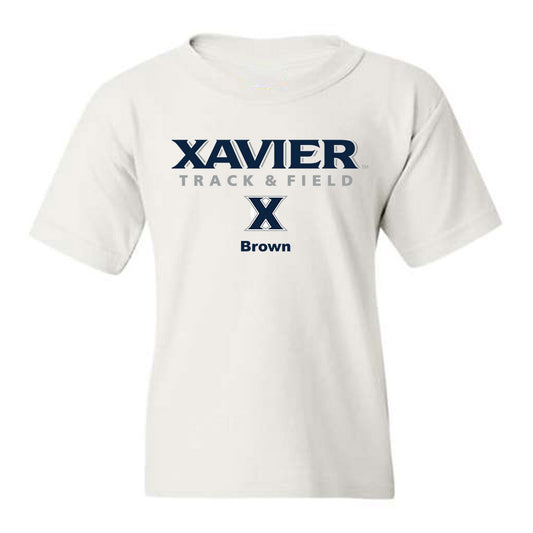 Xavier - NCAA Women's Track & Field : Rania Brown - Classic Shersey Youth T-Shirt