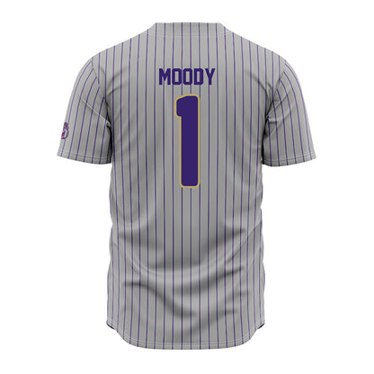 JMU - NCAA Baseball : Reece Moody - Grey Jersey-1
