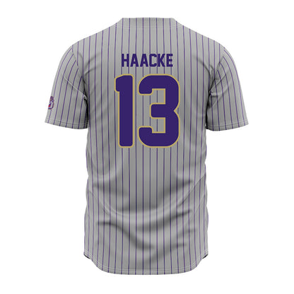 JMU - NCAA Baseball : Will Haacke - Grey Jersey-1