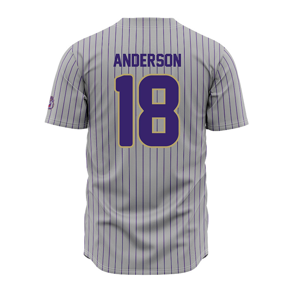 JMU - NCAA Baseball : Jack Anderson - Grey Jersey-1