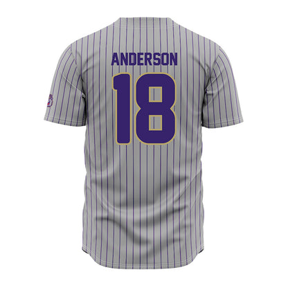 JMU - NCAA Baseball : Jack Anderson - Grey Jersey-1