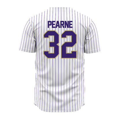 JMU - NCAA Baseball : Sam Pearne - White Jersey-1
