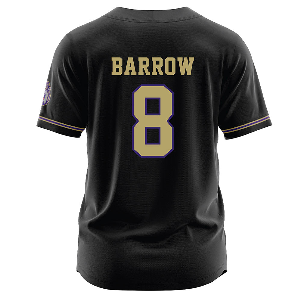 JMU - NCAA Baseball : Ben Barrow - Black Jersey-1