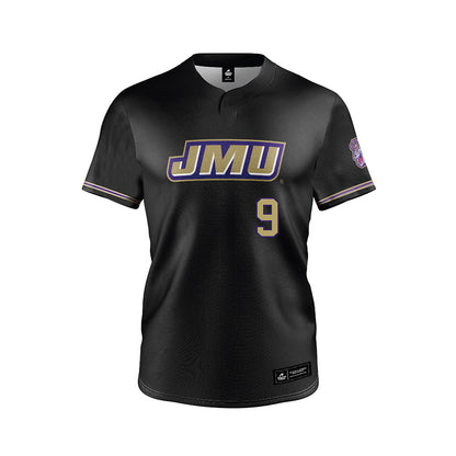 JMU - NCAA Baseball : Isaiah Nolan - Black Jersey-0