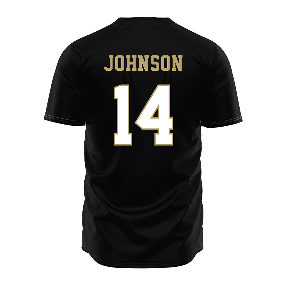 JMU - NCAA Softball : Taylor Johnson - Black Jersey-1