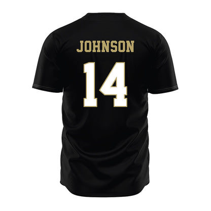JMU - NCAA Softball : Taylor Johnson - Black Jersey-1