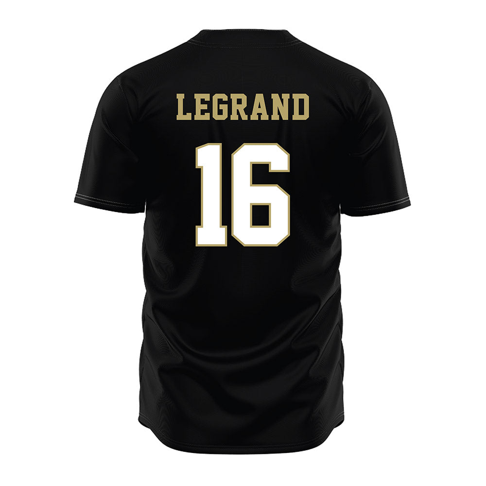 JMU - NCAA Softball : Emily LeGrand - Black Jersey-1