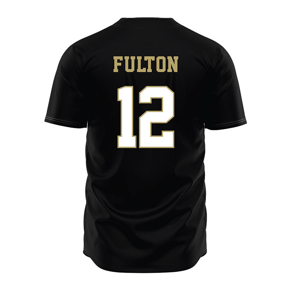  - NCAA Softball : Lauren Fulton - Black Jersey-1