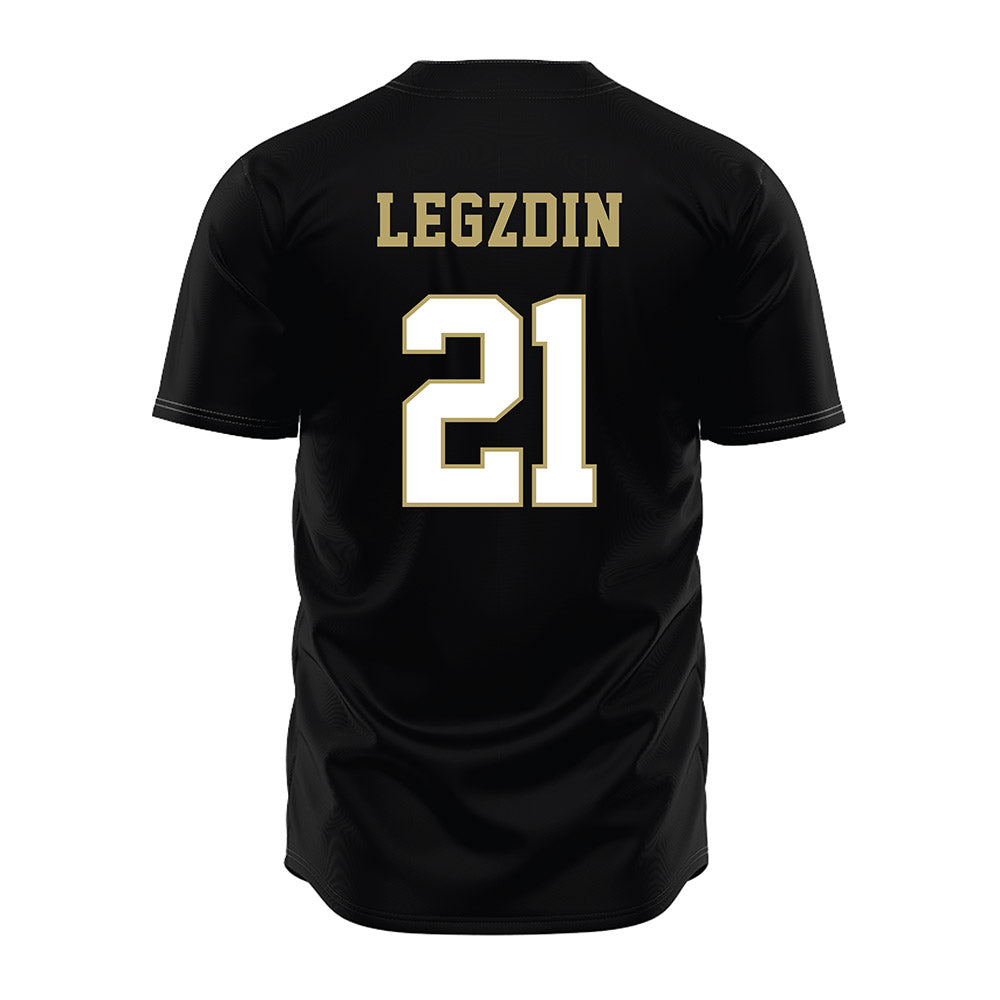 JMU - NCAA Softball : Cali Legzdin - Black Jersey-1