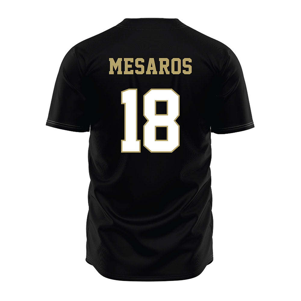 JMU - NCAA Softball : Morgan Mesaros - Black Jersey-1