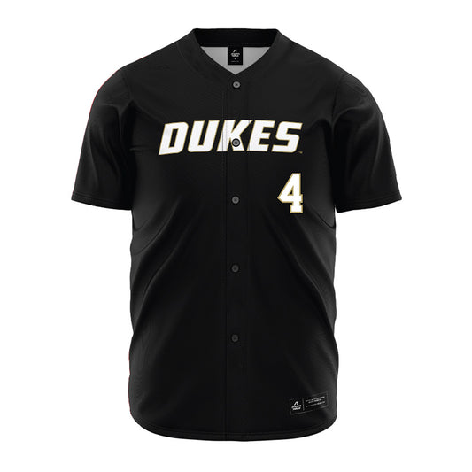 JMU - NCAA Softball : Kira Ortega - Black Jersey-0