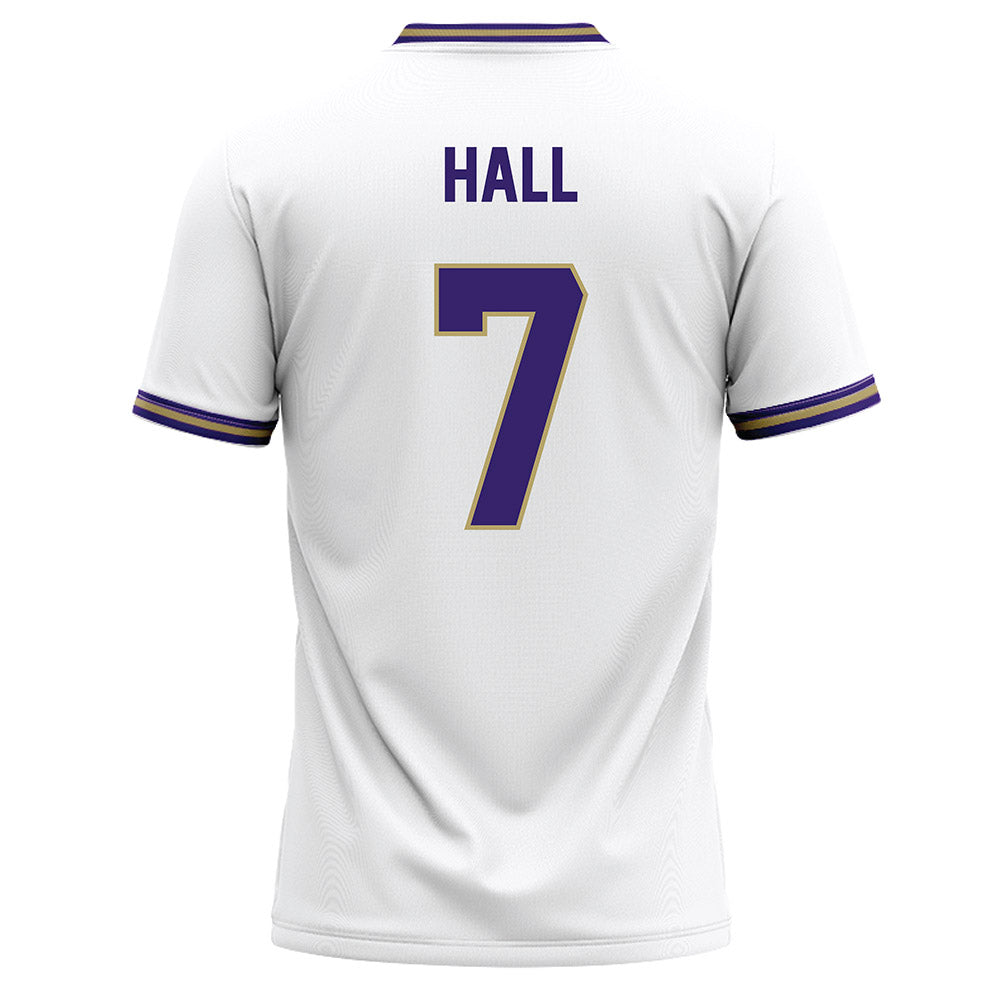 JMU - NCAA Softball : Jasmine Hall - Softball Jersey White