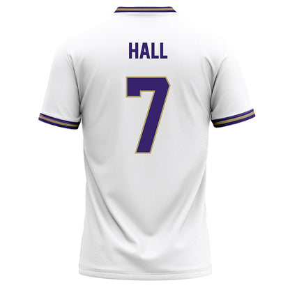 JMU - NCAA Softball : Jasmine Hall - Softball Jersey White