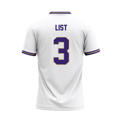 JMU - NCAA Softball : Payton List - White Jersey-1