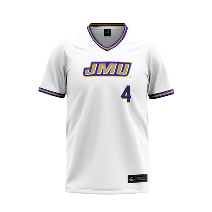 JMU - NCAA Softball : Kira Ortega - White Jersey-0