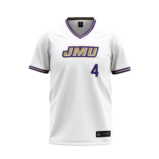 JMU - NCAA Softball : Kira Ortega - White Jersey-0