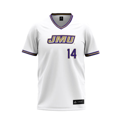 JMU - NCAA Softball : Taylor Johnson - White Jersey-0