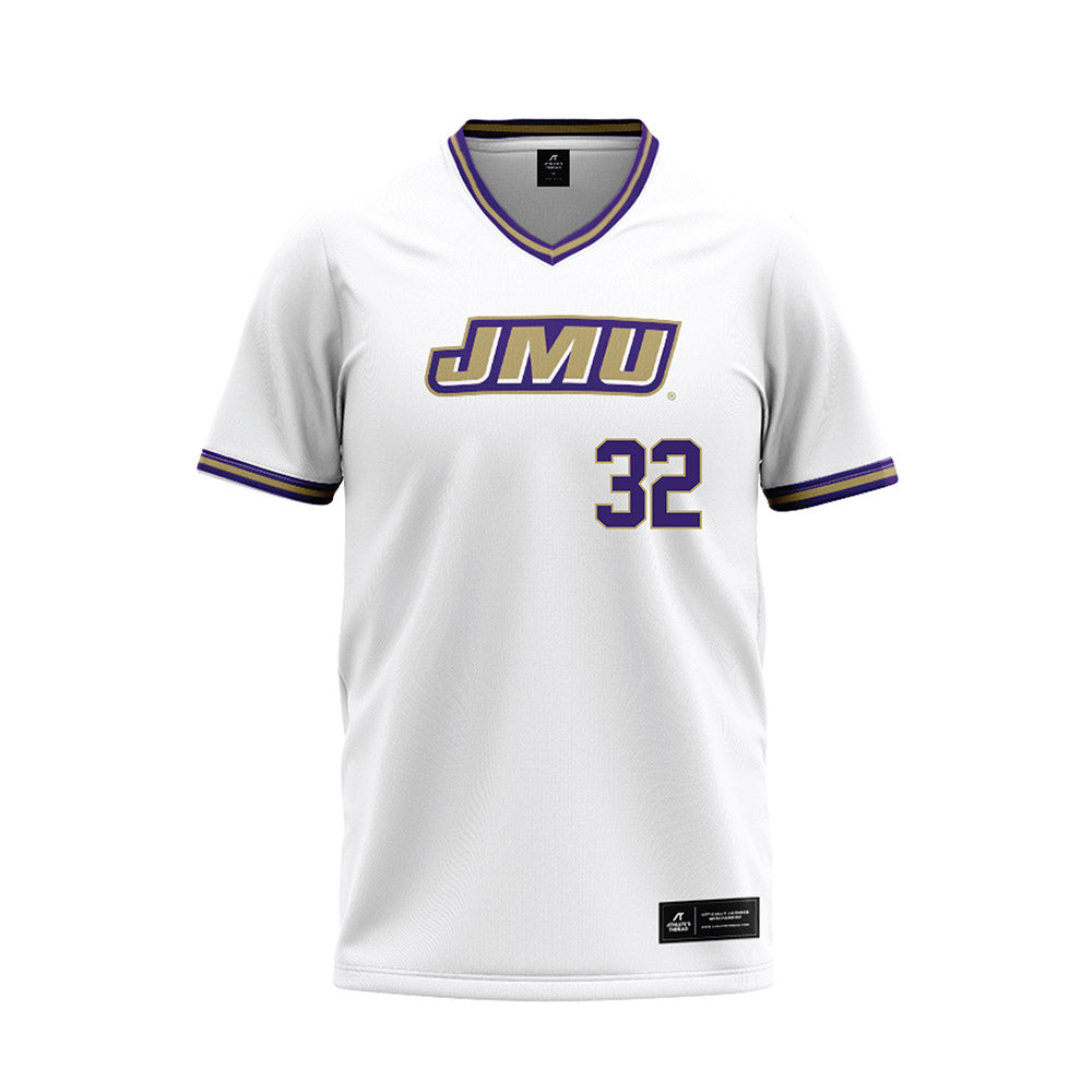 JMU - NCAA Softball : Allie Braly - White Jersey-0