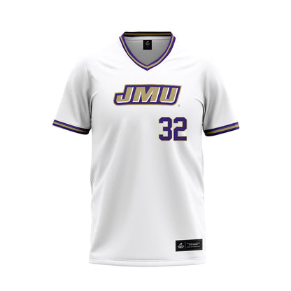 JMU - NCAA Softball : Allie Braly - White Jersey-0