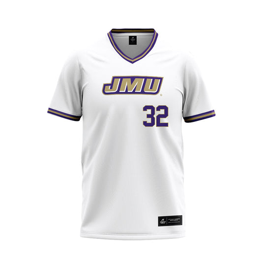 JMU - NCAA Softball : Allie Braly - White Jersey-0