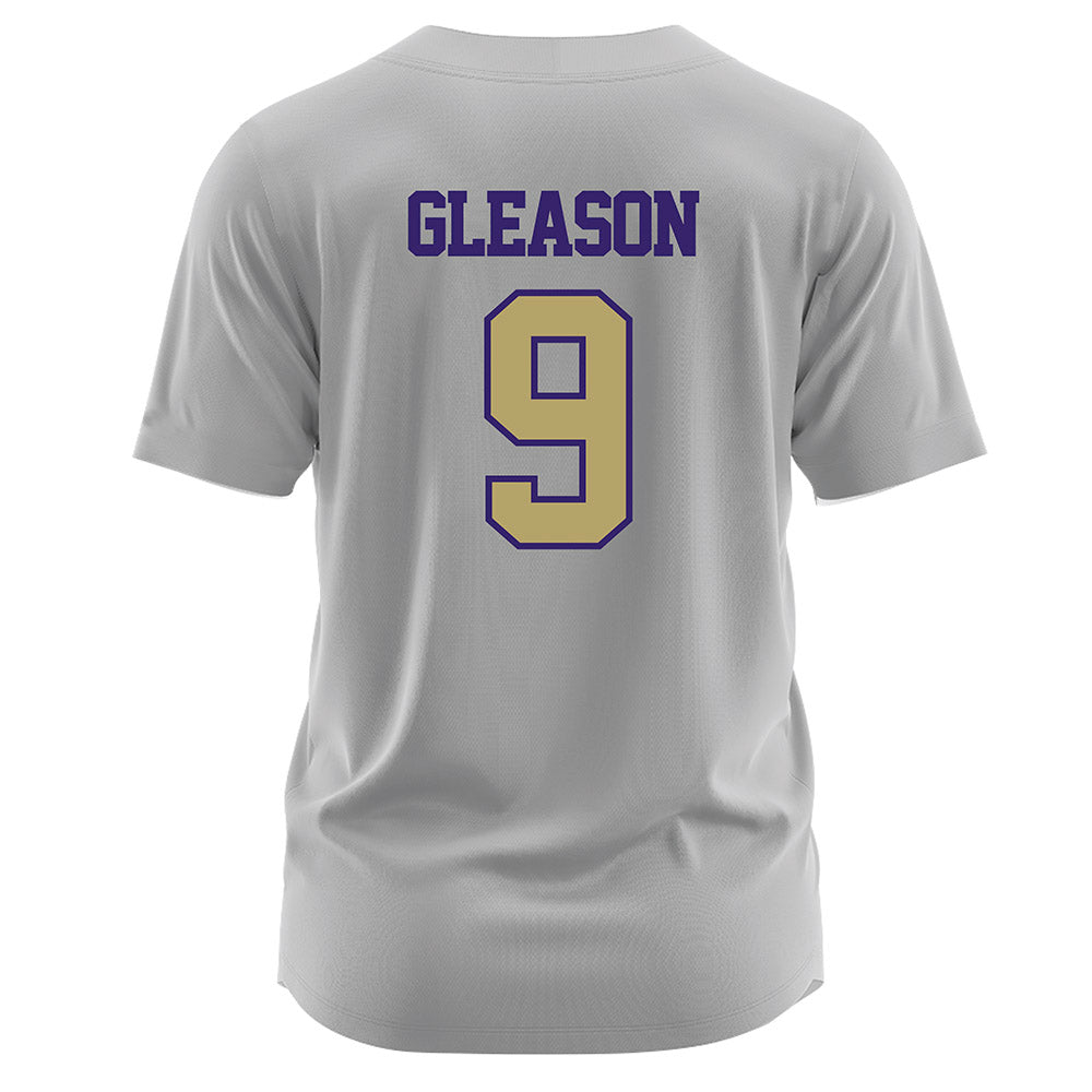 JMU - NCAA Softball : Kylee Gleason - Grey Jersey-1
