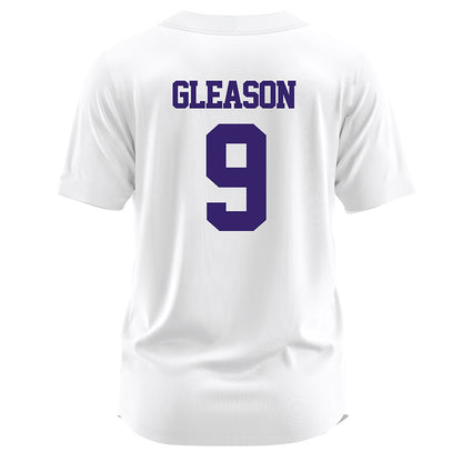 JMU - NCAA Softball : Kylee Gleason - White Jersey-1