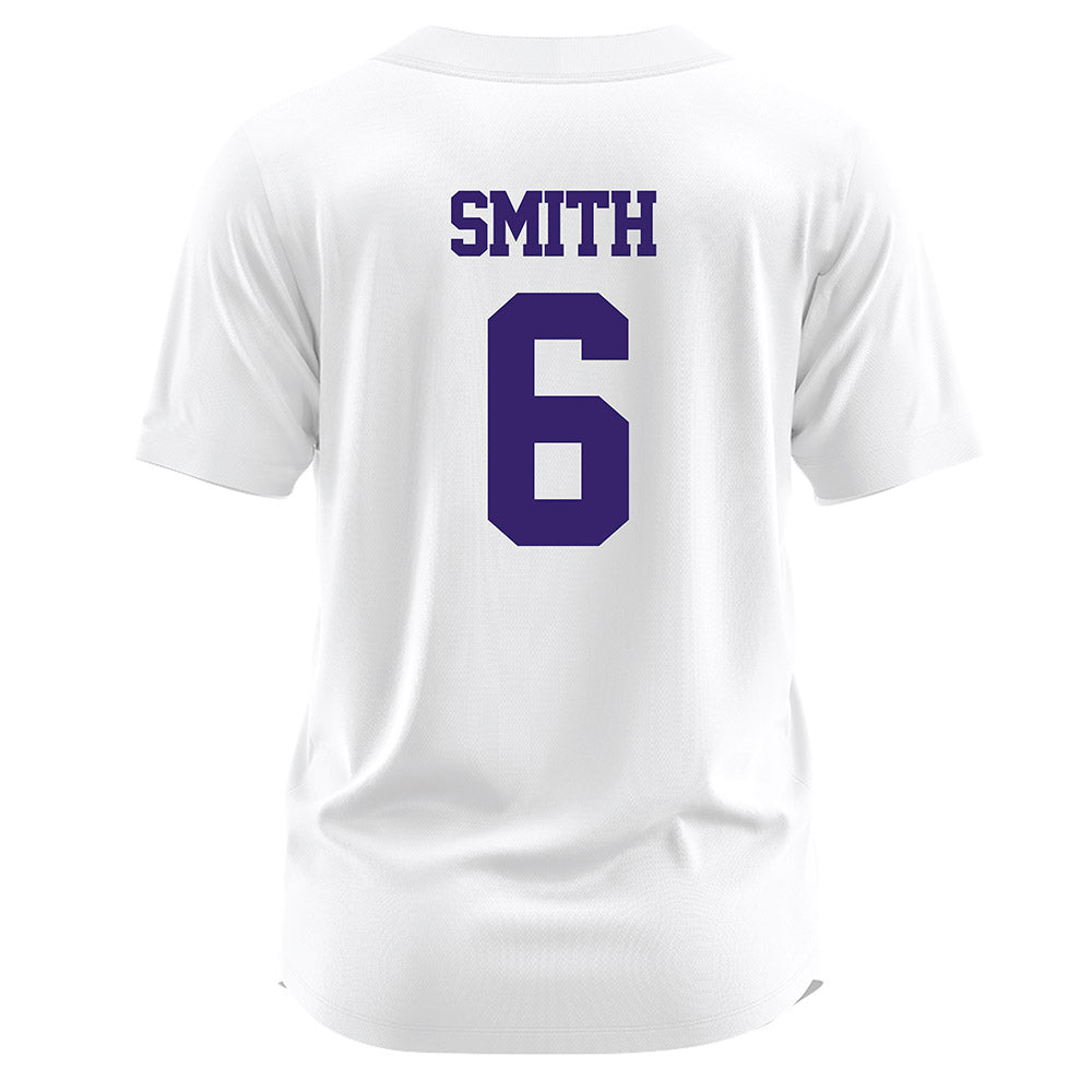 JMU - NCAA Softball : Lili Smith - White Jersey-1