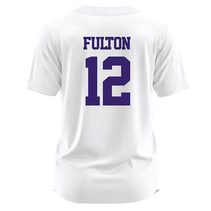  - NCAA Softball : Lauren Fulton - White Jersey-1