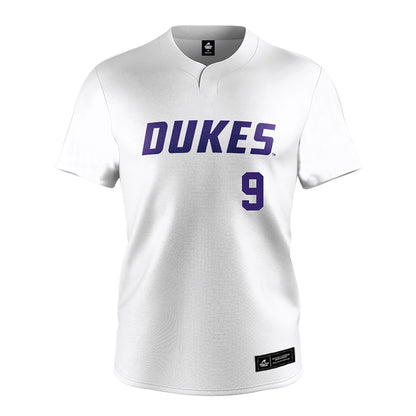 JMU - NCAA Softball : Kylee Gleason - White Jersey-0