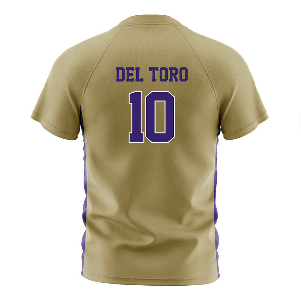 JMU - NCAA Women's Soccer : Olivia Del Toro - Gold Soccer Jersey-1