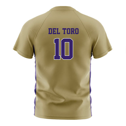 JMU - NCAA Women's Soccer : Olivia Del Toro - Gold Soccer Jersey-1