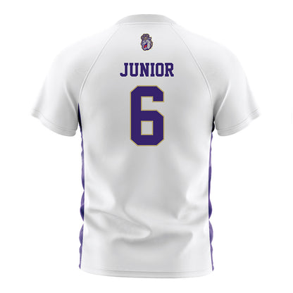 JMU - NCAA Men's Soccer : Florentino Junior - White Soccer Jersey-1