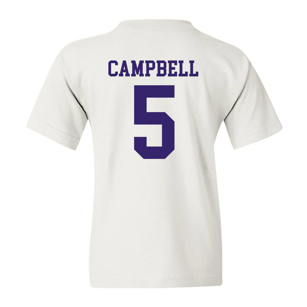 JMU - NCAA Baseball : Wyatt Campbell - Youth T-Shirt-1
