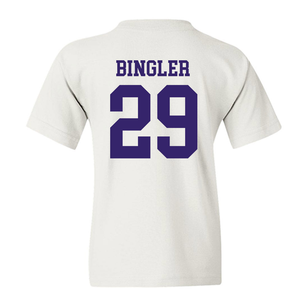 JMU - NCAA Baseball : Alex Bingler - Youth T-Shirt-1