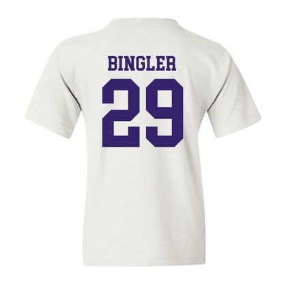 JMU - NCAA Baseball : Alex Bingler - Youth T-Shirt-1